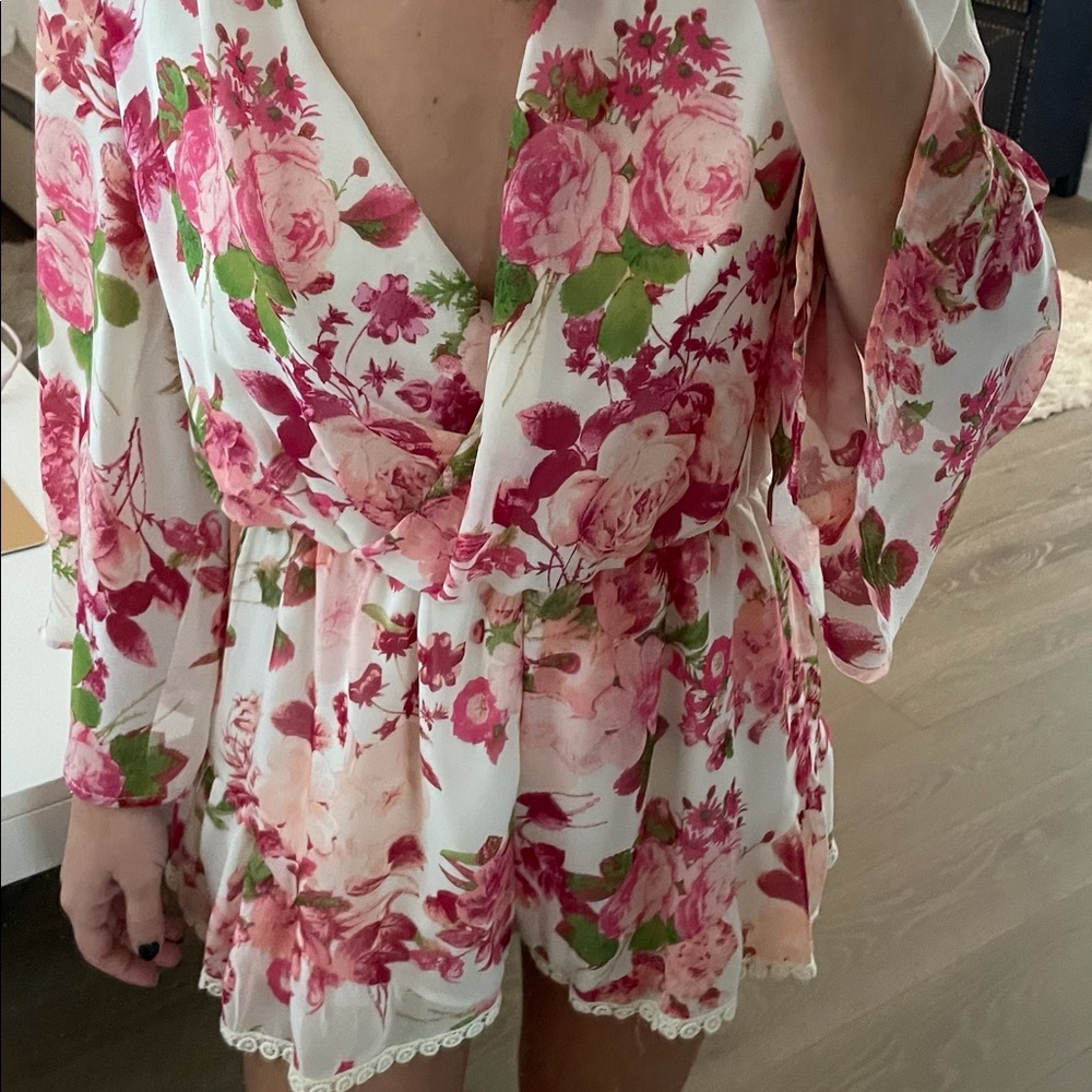 Floral romper